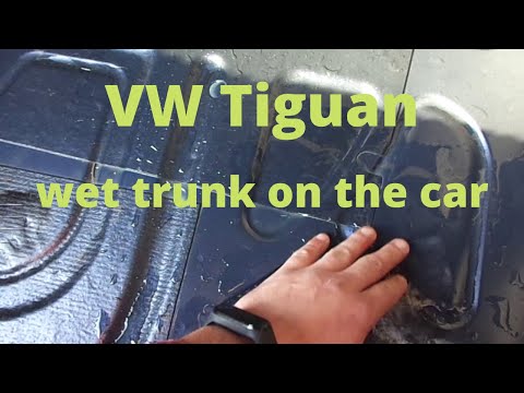 Видео: VolksWagen Tiguan | мокрый багажник на машине 💧💦💦🚘