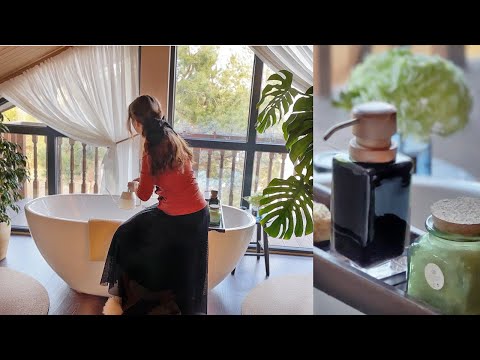 Видео: СПАЛЬНЯ как с КАРТИНКИ 💚РЕМОНТ В ЦВЕТЕ СОСНОВОГО ЛЕСА