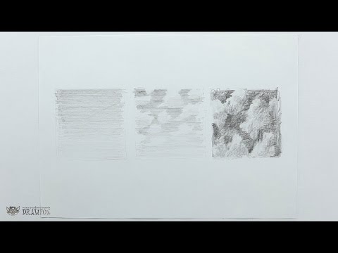Видео: DrawFox. Рисунок карандашом для начинающих. Урок 2-3. Небо.