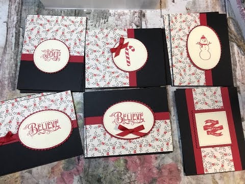 Видео: 12 рождественских открыток - One Sheet Wonder - 12 открыток формата А2