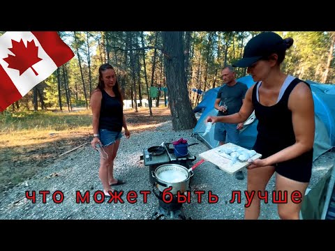 Видео: такой рыбалки я ещё не видел КЕМПИНГ в КАНАДЕ часть -2