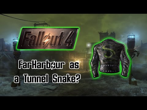Видео: Сможете ли вы пройти Fallout 4 Far Harbor, играя за туннельную змею?