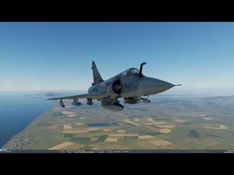 Видео: Мираж M-2000C. Вооружение воздух-земля и контрмеры (DCS World).