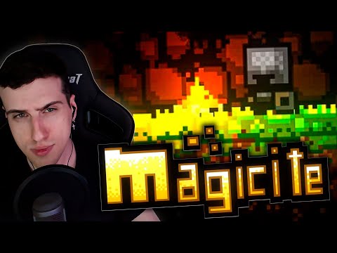 Видео: РОГАЛИК С ДАНЖАМИ, ЛУТОМ И КРАФТОМ ► HELLYEAHPLAY ИГРАЕТ В MAGICITE