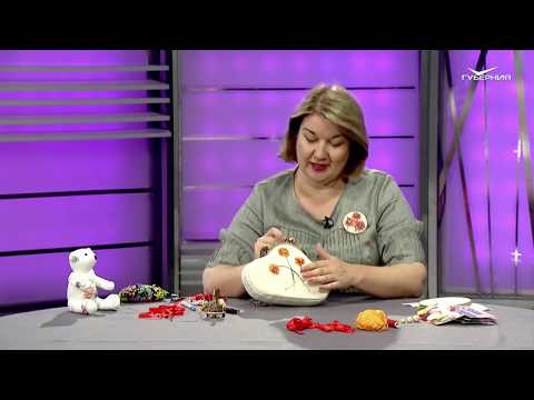 Видео: Вышиваем лентами бессмертник