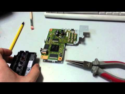 Видео: Ремонт принтера Epson L800! Repair the printer Epson L800