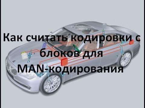 Видео: Как считать кодировки с блоков для MAN-кодирования/bmw coding