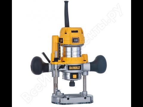 Видео: Ремонт фрезера DeWALT D 26204 K (Repair router DEWALT DWP611PK)