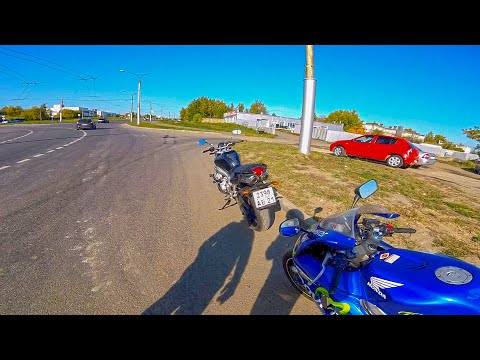 Видео: Yamaha fz6n тест драйв)