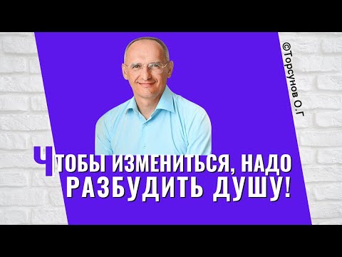 Видео: Как разбудить душу, чтобы измениться? Торсунов лекции