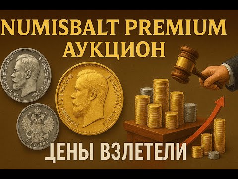 Видео: Цены на монеты взлетели! Numisbalt Premium:  (Часть 1)