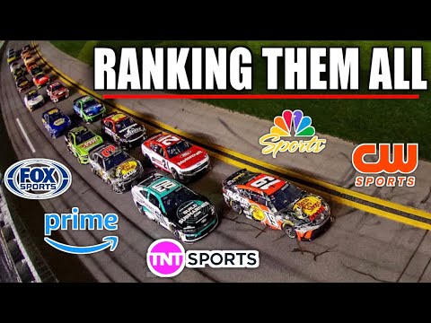 Видео: Рейтинг всех каналов трансляции гонок NASCAR 2025 года