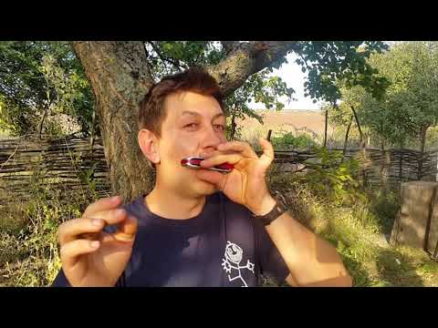 Видео: Бенд на четвёртом отверстии. Урок № 28.How to play the blues on the harmonica.