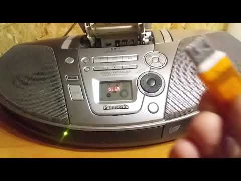 Видео: Panasonic RX-ES23 Часть 5. (ЗАКЛЮЧИТЕЛЬНАЯ). CC/FM/CD/USB/mSD/FM/AUX/Bluetooth/Remote control