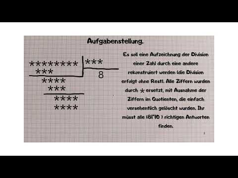 Видео: Mathe-Olympiade. 6.Klasse der sowjetischen Schule. Математическая олимпиада 6 класс советской школы.