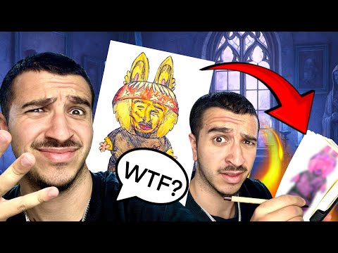 Видео: ХЕЙТЯ ви рисунките, след това ги прерисувам с пастелите на Ита😳