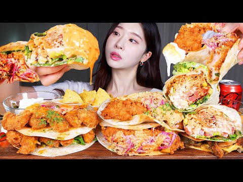 Видео: ASMR MUKBANG | Мексиканская кухня 🌮 Тако, Буррито, Кесадилья, Начо, Гуакамоле 🥑