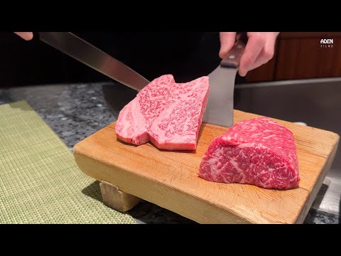 Видео: Говядина Кобе против говядины Кобе - лучший стейк-хаус теппаньяки в Кобе?