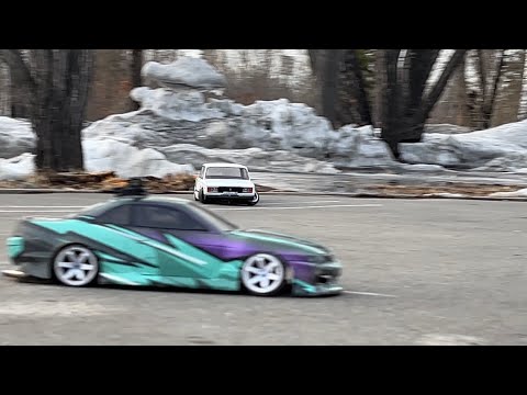 Видео: RC DRIFT на моделях ЗИМОЙ | Влог | Открыли сезон