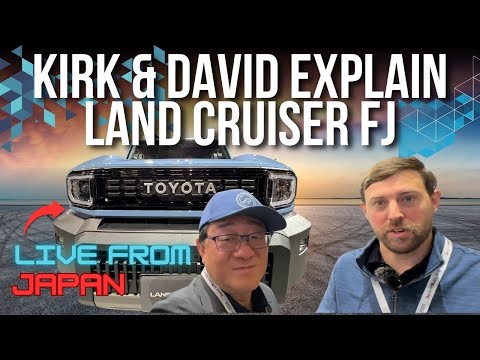 Видео: Кирк и Дэвид рассказывают о Land Cruiser FJ вживую из Японии + гости из Motormouth и TFL