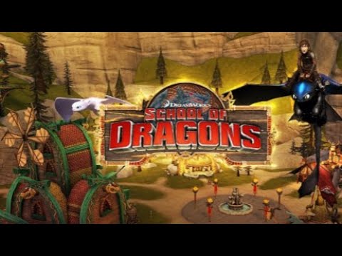 Видео: School of dragons: обзор тест “pounser”ночного сияния и дневной фурии