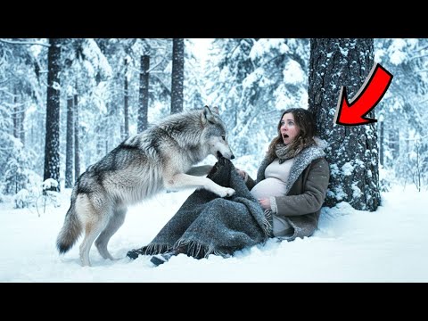 Видео: Девушка родила в лесу, но то, что сделала волчица, повергло всех в шок!