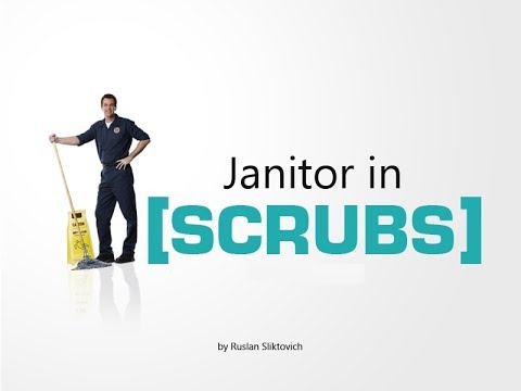 Видео: Уборщик. Клиника. 5 сезон (Janitor. Scrubs. 5 season. RUS)