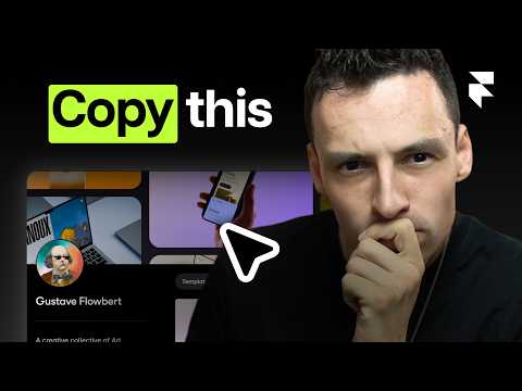 Видео: Сделайте ЭТО, чтобы выиграть Framer Marketplace