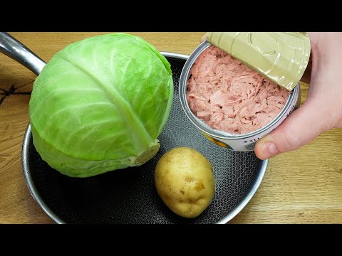 Видео: У вас дома есть картошка, консервированный тунец и капуста ❗❓😋 Топ 6 рецептов с капустой и картошк