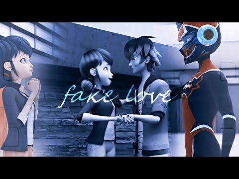 Видео: лука/маринетт/адриан || fake love