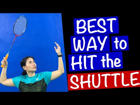 Видео: Лучший способ попасть в волан #бадминтон