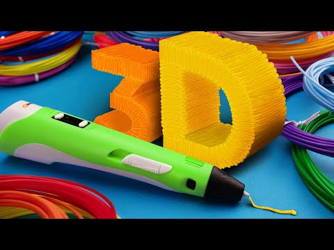 Видео: Что такое 3D РУЧКА, как ей РИСОВАТЬ, что можно с ней СДЕЛАТЬ?