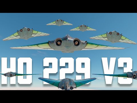 Видео: ВСЯ КОМАНДА НА НЛО / Ho 229 V3 / War Thunder Random № 152