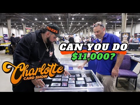 Видео: 7 ЧАСОВ и УЩЕРБ НА БОЛЕЕ 30 ТЫСЯЧ ДОЛЛАРОВ на выставке Charlotte Card Show!