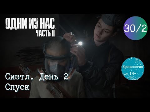 Видео: Глава 30. ч. 2. Сиэтл. День 2. Спуск. Одни из нас 2. Хронология. Прохождение игры. TLOU2 [PS5]