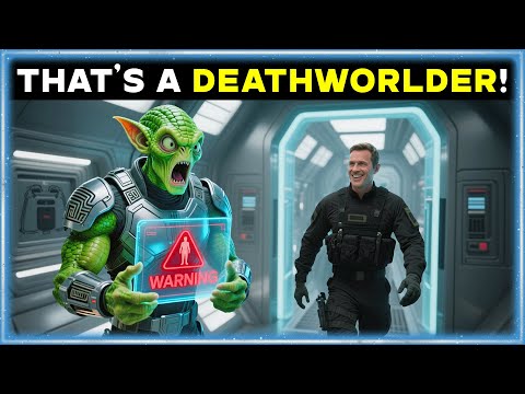 Видео: Кадеты насмехались над его маленьким ростом... Сканер завизжал: «Земной хищник, эвакуируйтесь нем...