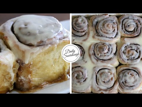 Видео: Булочки с корицей на закваске — Daily Sourdough