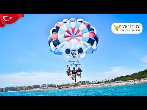 Видео: МЕЧТА ИСПОЛНИЛАСЬ! Полёт НА ПАРАШЮТЕ над Средиземном морем. Отдых в отеле Victory Be Mine 5* ТУРЦИЯ