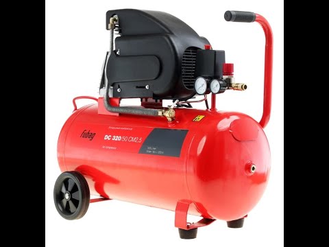 Видео: Компрессор FUBAG DС 320/50 CM2.5 обзор, тест.