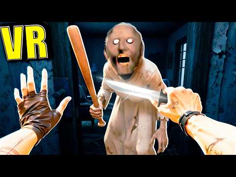 Видео: VR БАБКА ГРЕННИ ПРОТИВ ВНУКА БИТВА ЗА ДОМ В БОНЕЛАБ GRANNY MOD BONELAB COOP