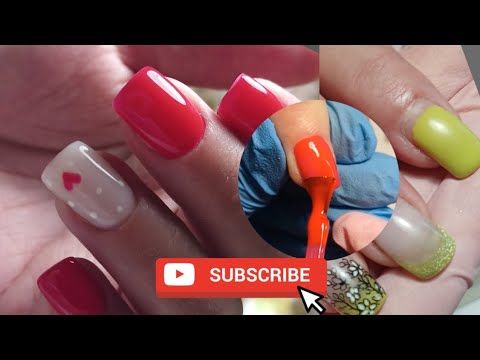 Видео: Корекція покриття. Корекція гелем. Ukrainian manicure.