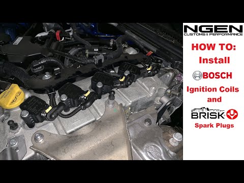Видео: КАТУШКИ ЗАЖИГАНИЯ ALFA 4C BOSCH И СВЕЧИ ЗАЖИГАНИЯ BRISK на Fiat 1.4L turbo — КАК СДЕЛАТЬ!