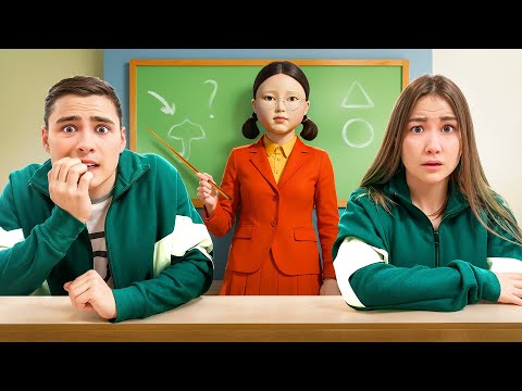 Видео: КАНИКУЛЫ в школе PRO из ИГРЫ Кальмара !