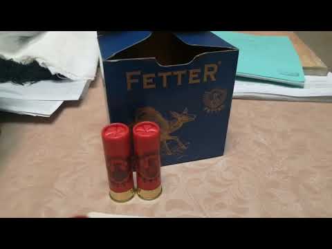 Видео: 16калибр тест патронов Феттер 28г. Порох А6SP. Эпизод 100.
