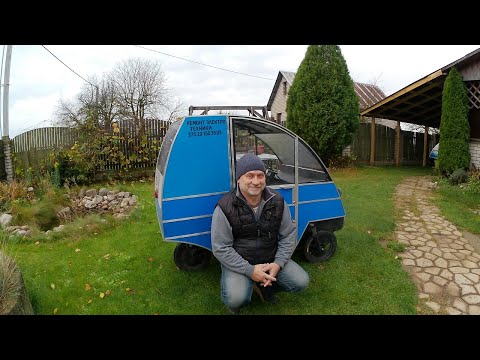 Видео: Белорусский электро веломобиль - первая серьезная поломка