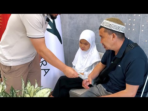 Видео: 5000$ акчаны көзү азиз бир тууганыбызга жеткирдик-Билим Майнаев