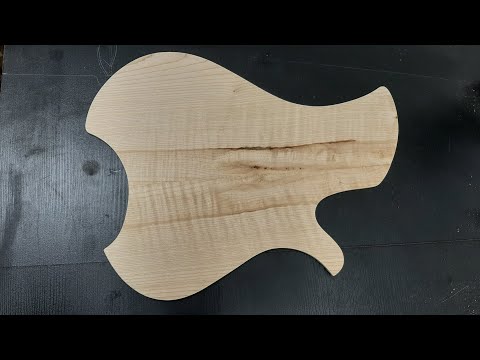 Видео: OMGUITARS "SHARK" Headless guitar.  Изготовление гитары с нуля. 1серия.