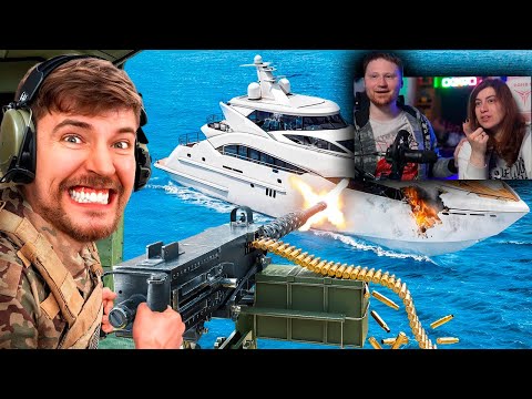 Видео: Защитишь Яхту, Оставишь Себе! | РЕАКЦИЯ на MrBeast