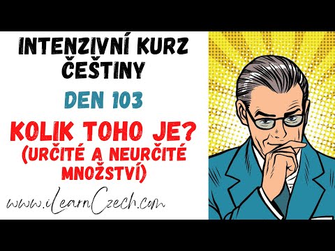 Видео: Курс чешского 103: Как выразить количество (еды)?