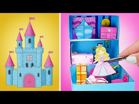 Видео: 📚🏠. Минишкольные принадлежности ✏️✨ в домике 🎀 | Весёлый DIY!